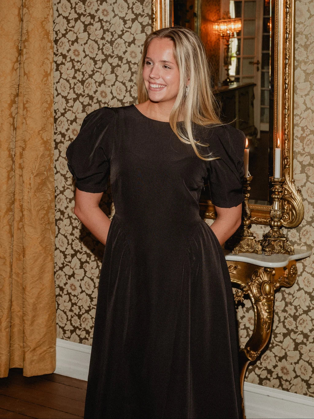 VMSALLY Long Dress - Chocolate Torte
